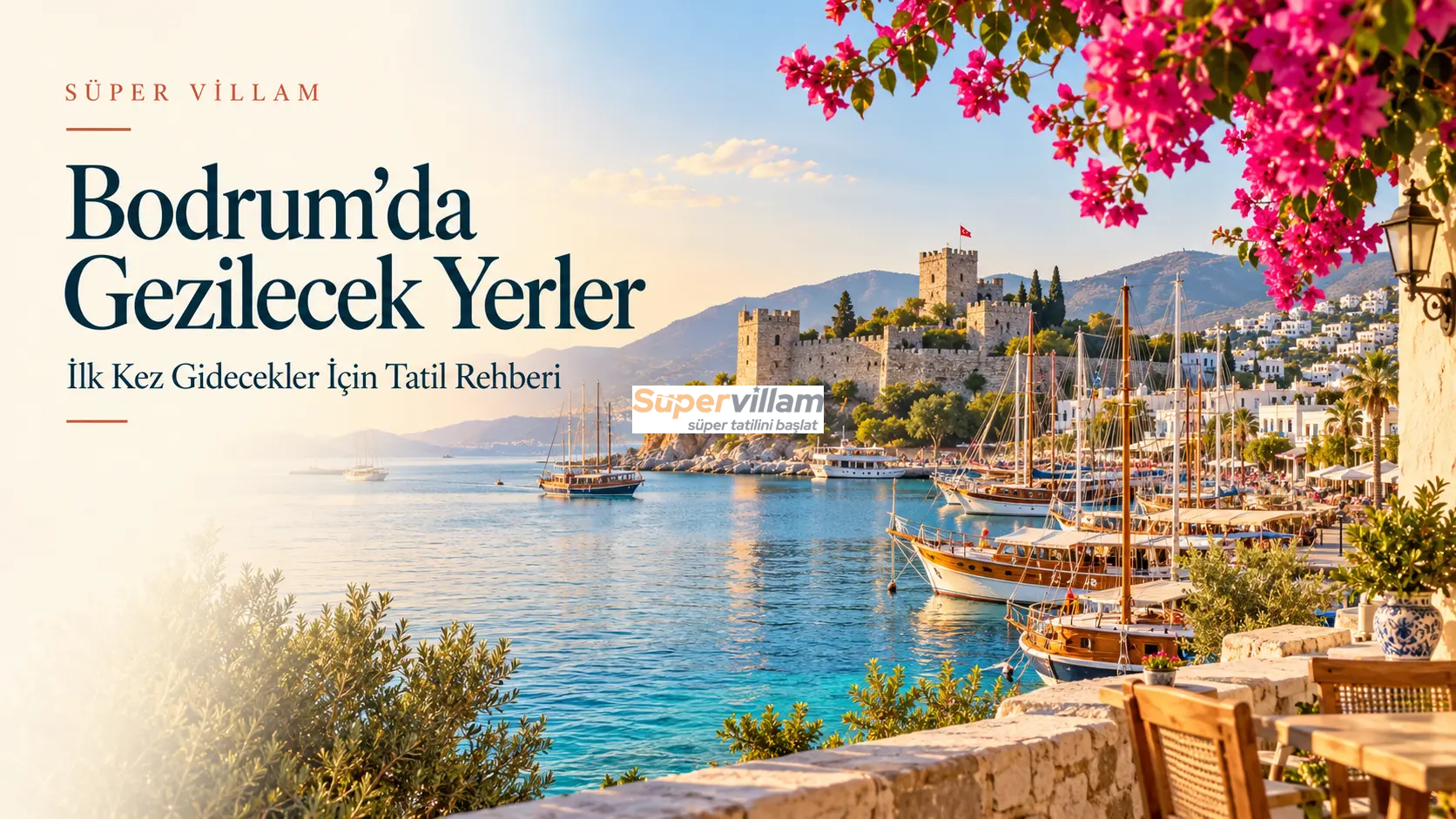 Bodrum’da Gezilecek Yerler: İlk Kez Gidecekler İçin Tatil Rehberi